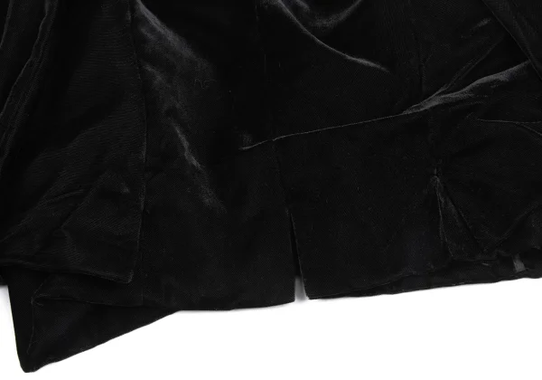 Yohji Yamamoto FEMME Stole Design Velvet Jacket K-171443_012