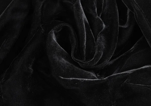 Yohji Yamamoto FEMME Stole Design Velvet Jacket K-171443_013