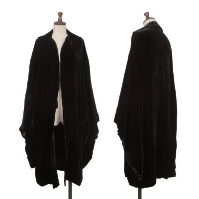 Yohji Yamamoto FEMME Velvet Kimono Sleeve Jacket