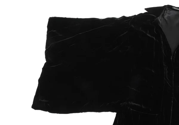 Yohji Yamamoto FEMME Velvet Kimono Sleeve Jacket K-171444_005