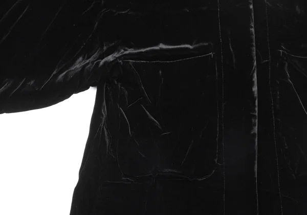 Yohji Yamamoto FEMME Velvet Kimono Sleeve Jacket K-171444_009