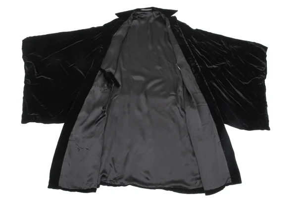 Yohji Yamamoto FEMME Velvet Kimono Sleeve Jacket K-171444_010