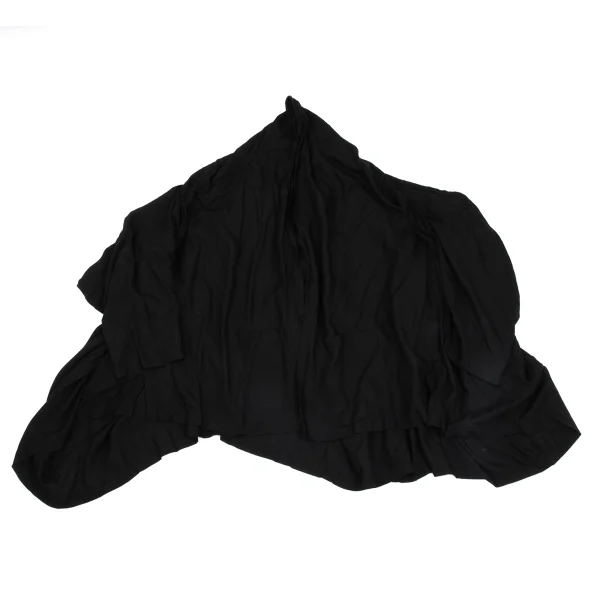 Yohji Yamamoto FEMME Sleeve Switching Back Gather Coat K-171445_002