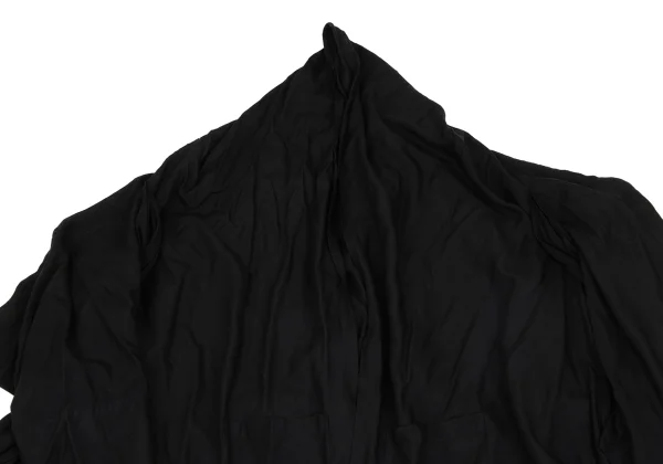 Yohji Yamamoto FEMME Sleeve Switching Back Gather Coat K-171445_003