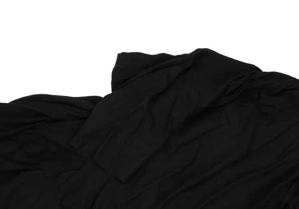 Yohji Yamamoto FEMME Sleeve Switching Back Gather Coat K-171445_005