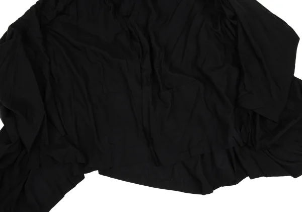 Yohji Yamamoto FEMME Sleeve Switching Back Gather Coat K-171445_007