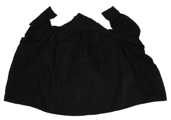 Yohji Yamamoto FEMME Sleeve Switching Back Gather Coat K-171445_010