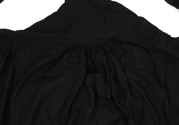 Yohji Yamamoto FEMME Sleeve Switching Back Gather Coat K-171445_011