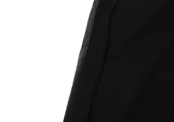 Yohji Yamamoto FEMME Side Cutting Asymmetrical Drape Pants K-171447_013