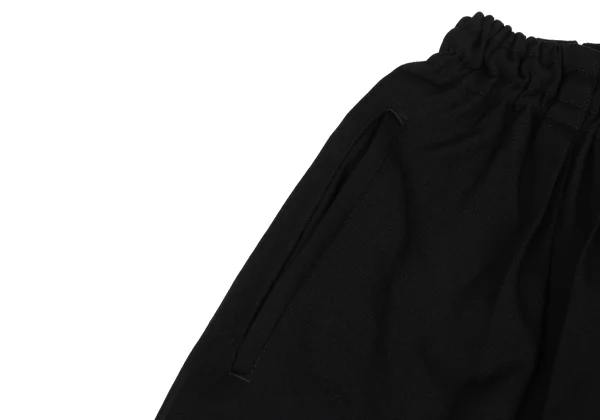 Yohji Yamamoto FEMME Wool Gabardine Pleated Switching Hakama Pants K-171448_005