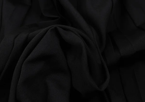 Yohji Yamamoto FEMME Wool Gabardine Pleated Switching Hakama Pants K-171448_012
