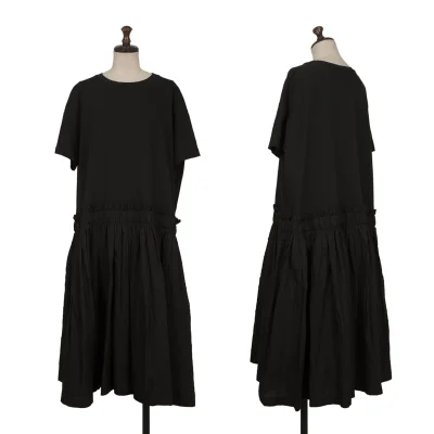 REGULATION yohji yamamoto Washer Skirt Switching T Dress