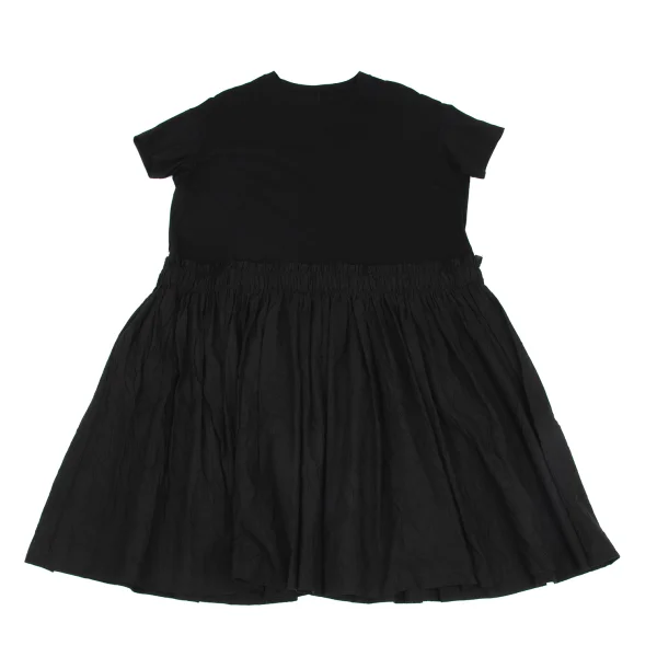 REGULATION yohji yamamoto Washer Skirt Switching T Dress K-171452_002