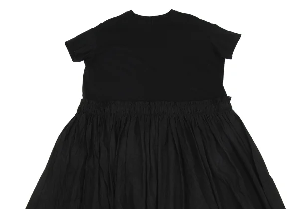 REGULATION yohji yamamoto Washer Skirt Switching T Dress K-171452_003