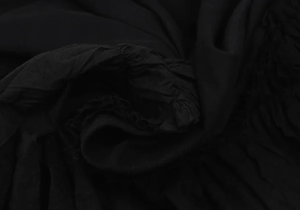 REGULATION yohji yamamoto Washer Skirt Switching T Dress K-171452_010