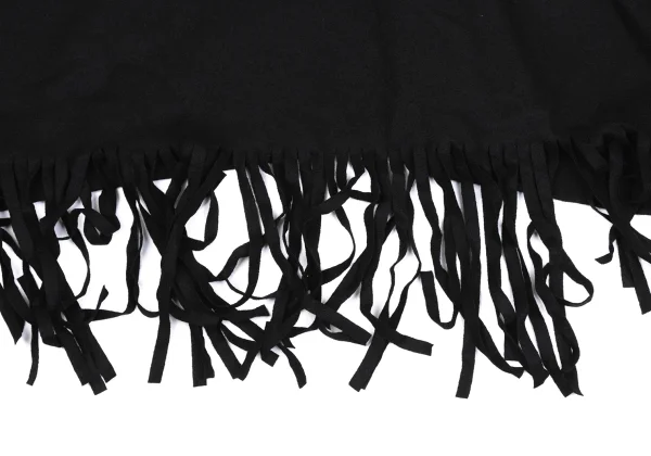 REGULATION yohji yamamoto Button Design Fringe Cape K-171453_006