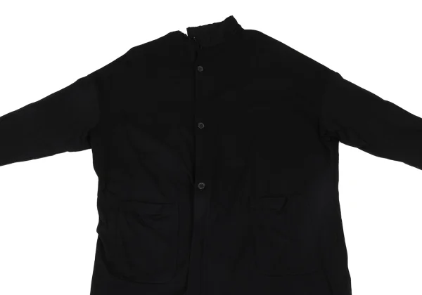 B Yohji Yamamoto Back Printed Long Cardigan K-171454_006
