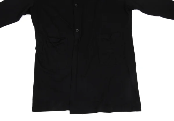 B Yohji Yamamoto Back Printed Long Cardigan K-171454_010