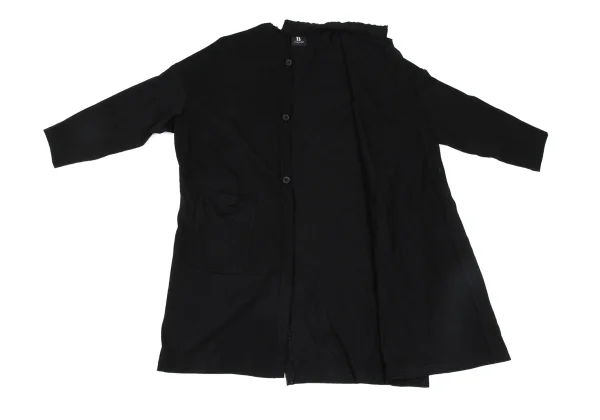 B Yohji Yamamoto Back Printed Long Cardigan K-171454_013