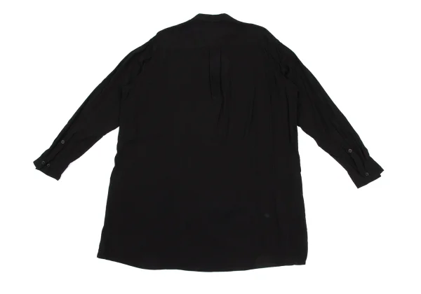 B Yohji Yamamoto Floral Printed Rayon Shirt K-171455_012