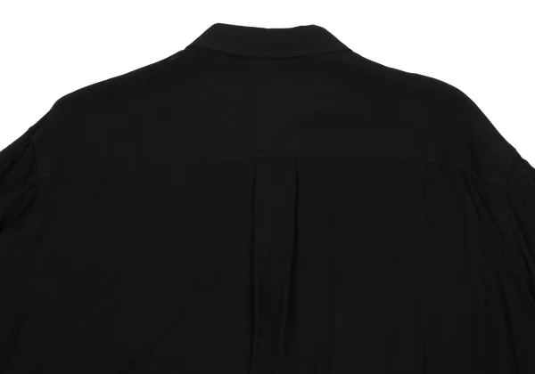 B Yohji Yamamoto Floral Printed Rayon Shirt K-171455_013