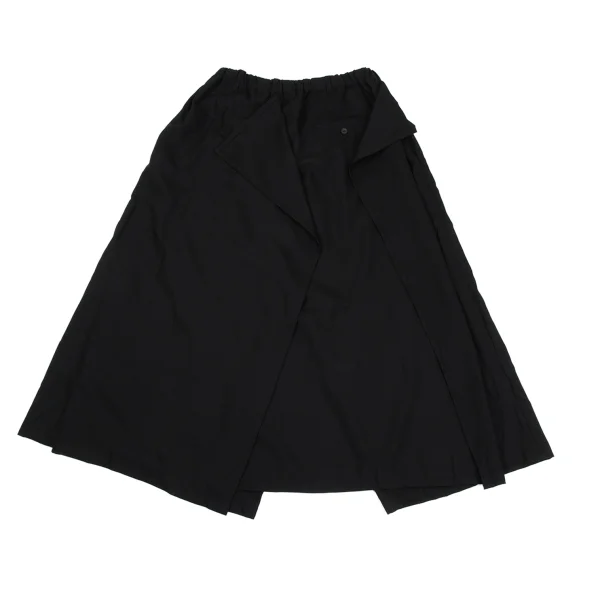 B Yohji Yamamoto Wool Pocket Design Drape Pants K-171457_013