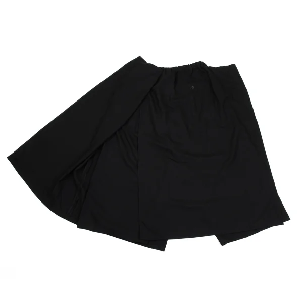 B Yohji Yamamoto Wool Pocket Design Drape Pants K-171457_014