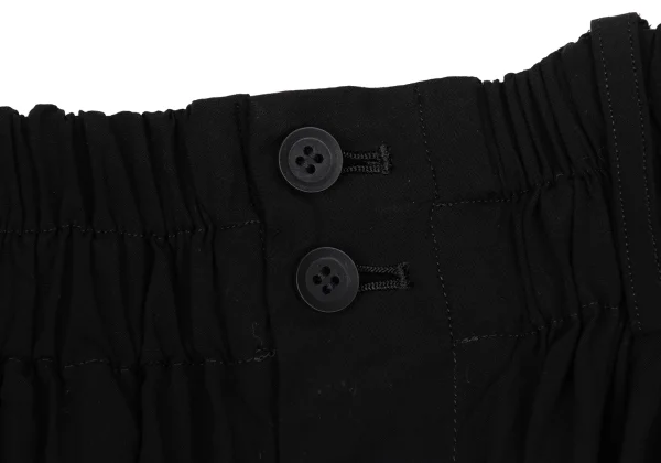 Yohji Yamamoto collections Drape Rayon Dropped Crotch Pants K-171459_004