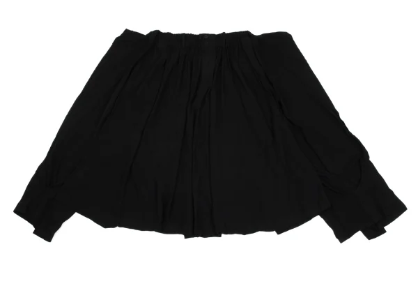 Yohji Yamamoto collections Drape Rayon Dropped Crotch Pants K-171459_008