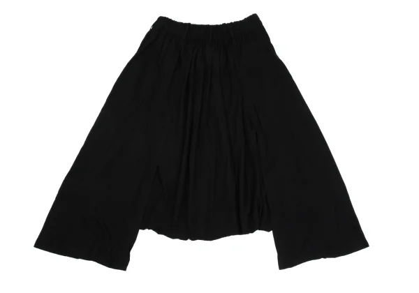 Yohji Yamamoto collections Drape Rayon Dropped Crotch Pants K-171459_010