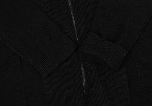 plyy by RAGNE KIKAS Double Zip Knit Coat K-171460_006