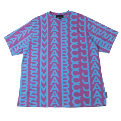 MARC JACOBS Logo Printed Over-sized T-shirt