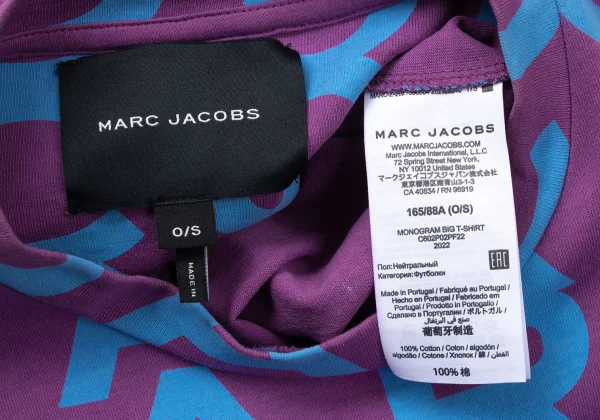 MARC JACOBS Logo Printed Over-sized T-shirt K-171464_009