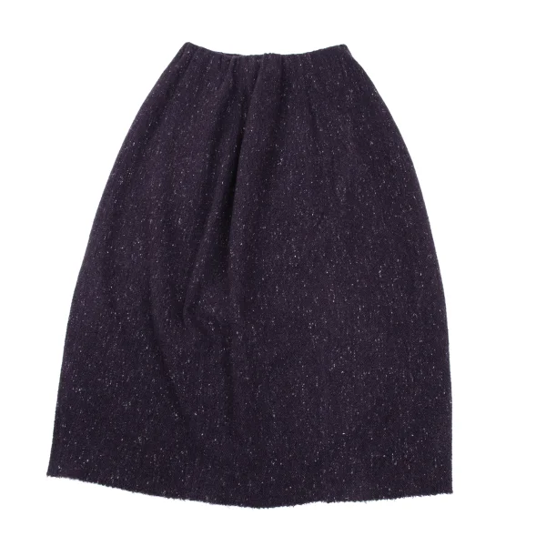 JURGEN LEHL Wool Nylon Color Nep Jacket & Skirt K-171469_017