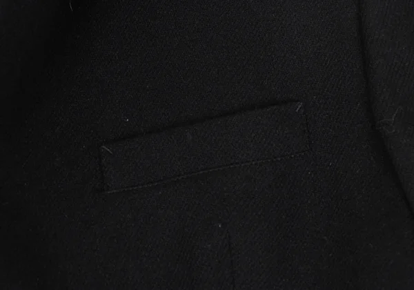 Yohji Yamamoto FEMME Wool Alpaca Cutting Slit Chester Coat K-171473_005