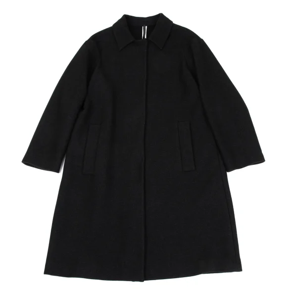 SARA LANZI Blended Wool Stand Collar Coat K-171476_002