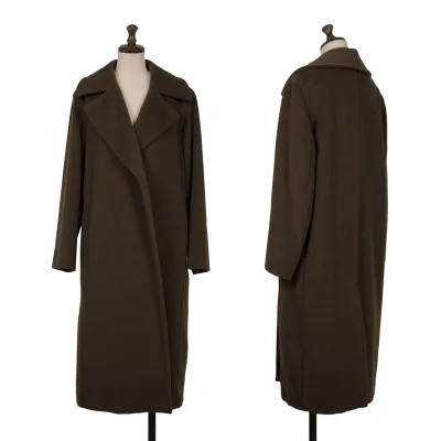 Max Mara Manuela Wool Cashmere Wrap Coat