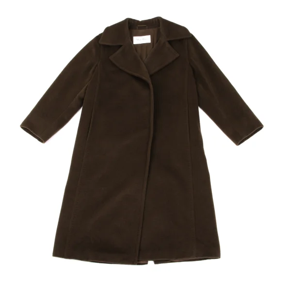 Max Mara Manuela Wool Cashmere Wrap Coat K-171477_002