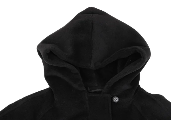 Max Mara Wool Hooded Zip Coat K-171478_004