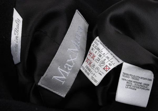 Max Mara Wool Hooded Zip Coat K-171478_015