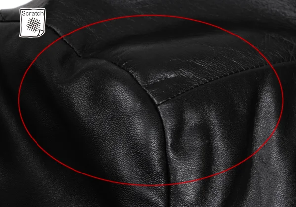 Max Mara Switching Leather Tailored Jacket K-171479_005