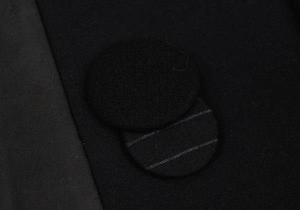 Neil Barrett Leather Deformation Lapel Switching Jacket K-171480_005