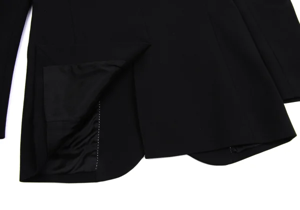 Neil Barrett Leather Deformation Lapel Switching Jacket K-171480_014