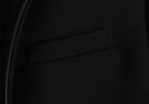 Neil Barrett Leather Shawl Collar Wool Jacket K-171481_005