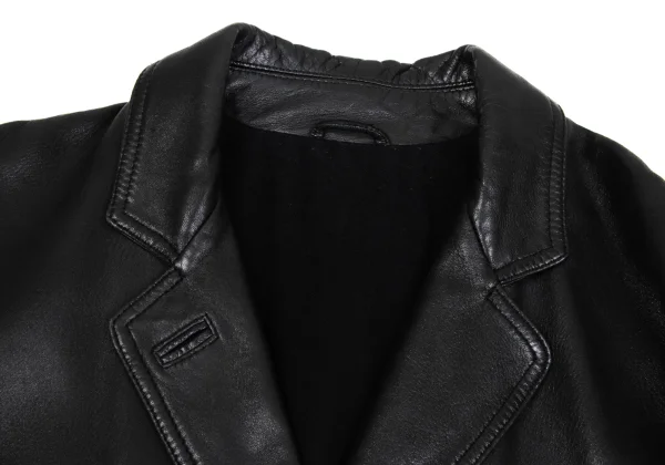 RUFFO Stitched Leather Tailored Jacket K-171482_003