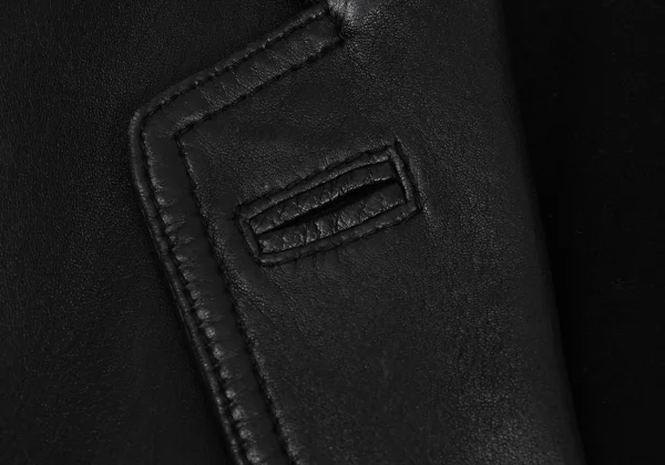 RUFFO Stitched Leather Tailored Jacket K-171482_004
