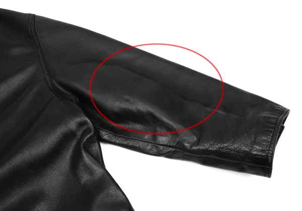 RUFFO Stitched Leather Tailored Jacket K-171482_005
