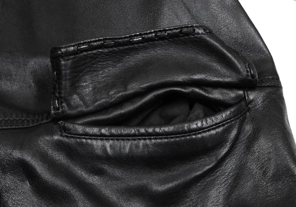 RUFFO Stitched Leather Tailored Jacket K-171482_013