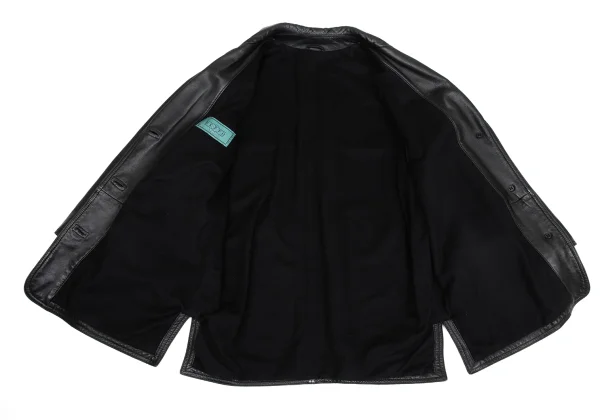 RUFFO Stitched Leather Tailored Jacket K-171482_015