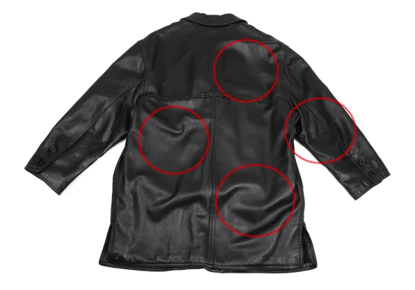 RUFFO Stitched Leather Tailored Jacket K-171482_016